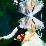 Trash the Dress underwater photographer