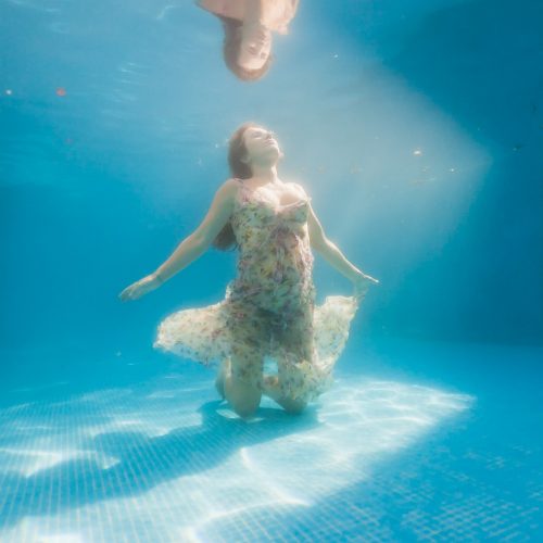 Underwater and pregnant