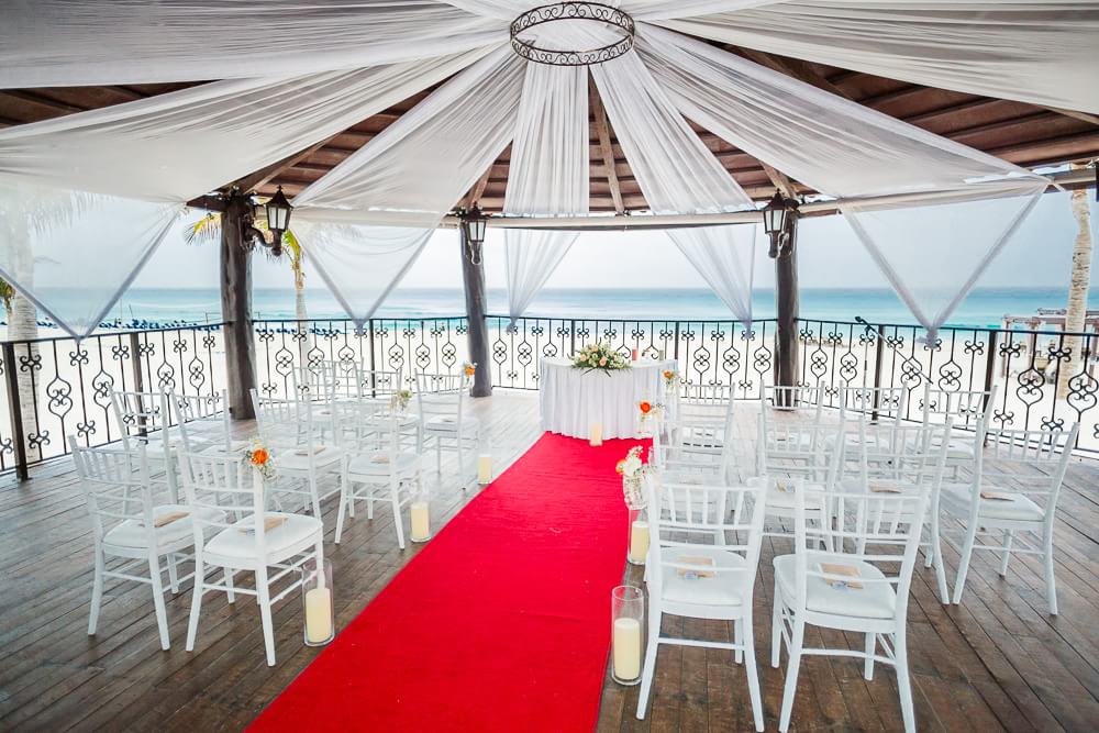 Beautiful decor at Hyatt Zilara Cancun Wedding