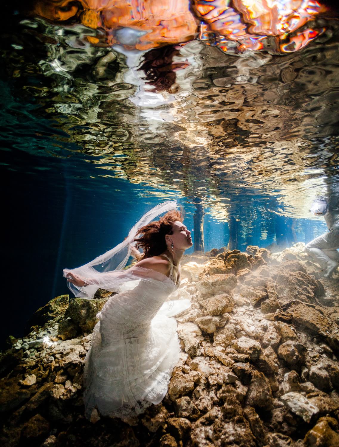 Michelle and Sean's Underwater Trash the Dress