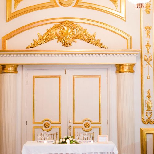 Sweetheart table at Iberostar Grand Hotel Paraiso wedding
