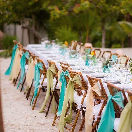 Wedding reception location in Tulum