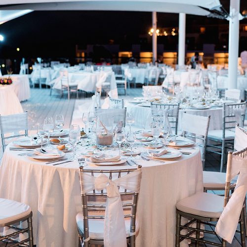 Reception set up at Finest Playa Mujeres Resort, Cancun