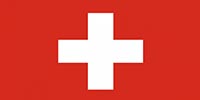 A flag of Switzerland.