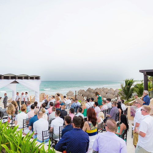 Pergola wedding location at NOW Jade Riviera Cancun