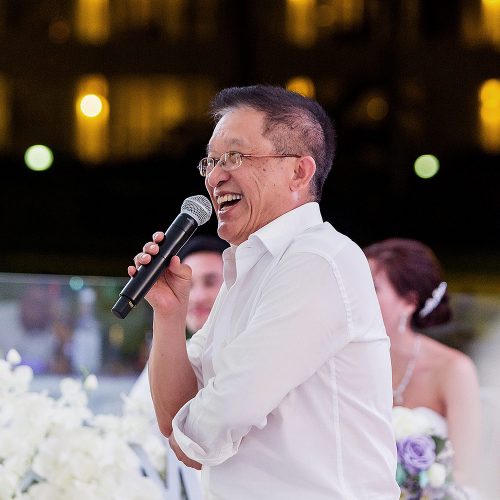 Fathers speech at wedding reception