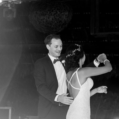 Bride and grooms first dance.